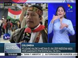 Colombia: detienen al líder indígena Feliciano Valencia