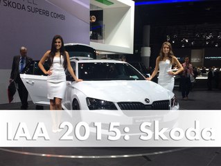 Download Video: IAA 2015 Skoda: Skoda Superb Combi Sport Line feiert Weltpremiere