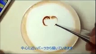 Colourful Latte Art