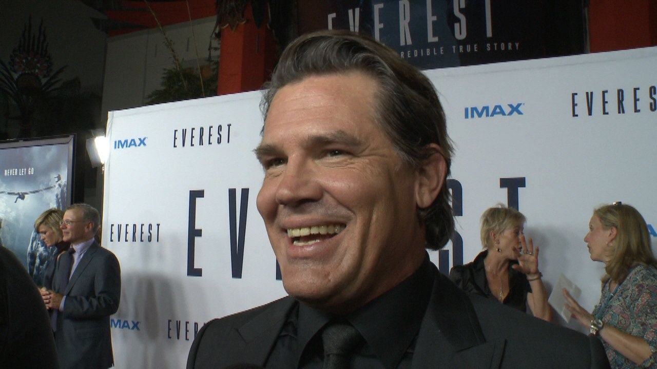 Josh Brolin Talks About 'Everest', Drinking And Having Fun At Premiere