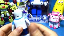 Robot car Naples Robocar Poli toy horse and walking poly toy and lava or robot play