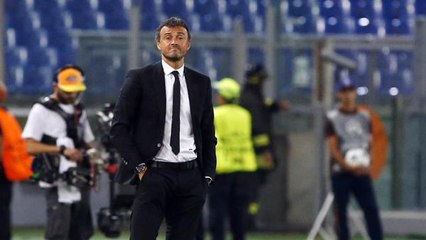 'We deserved more' claims Luis Enrique