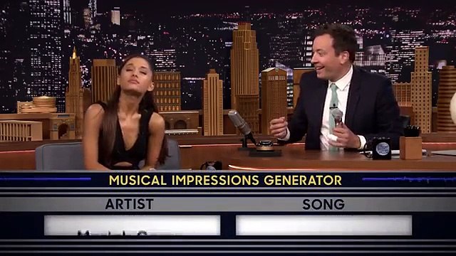 Así volvió a imitar Ariana Grande a las divas del pop