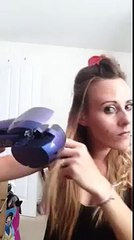 First try with my new BaByliss curl secret