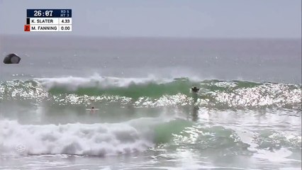 Kelly Slater et son incroyable figure en compétition