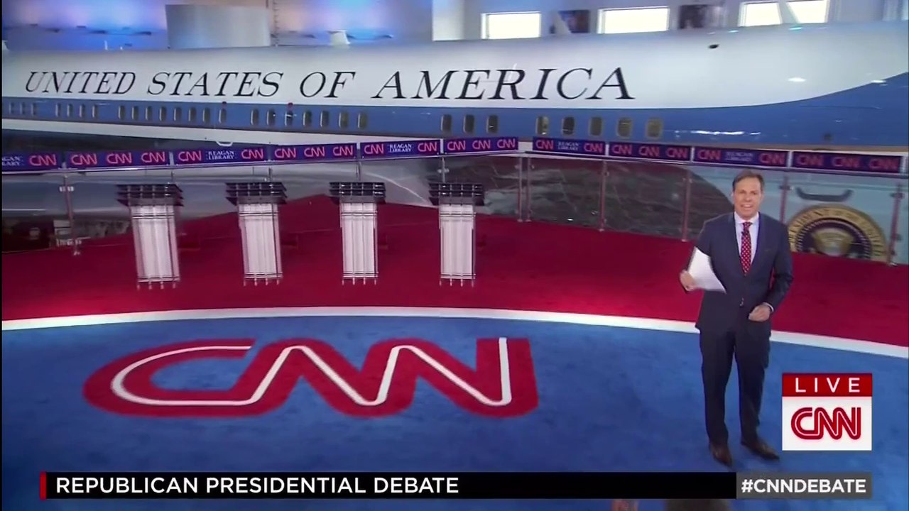 CNN's Republican primary debate. First round. Full HD. Part 1