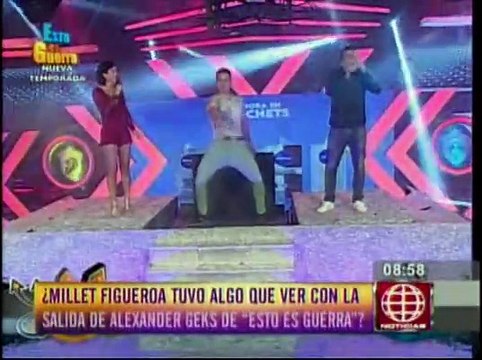 Milett Figueroa llamó indeseable a su ex, Alexander Geks