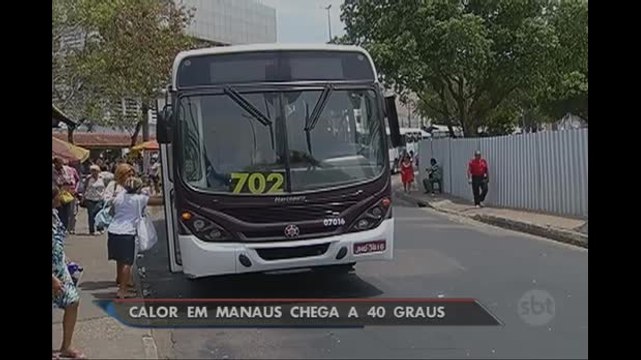 Motoristas de ônibus entram com ação na Justiça por causa do calor em Manaus
