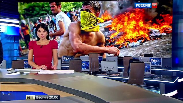 Беженцы перешли в наступление на границе