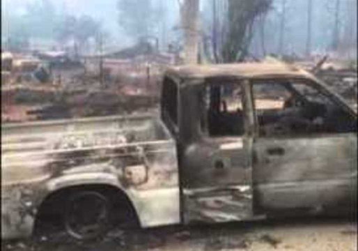 California Wildfire Consumes Town, Triggers State of Emergency