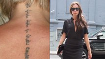Victoria Beckham Gets Out Of Fashion Tattoo Removed