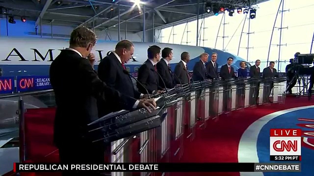 Republican Debate Donald Trump, Bush square off over casinos in Florida