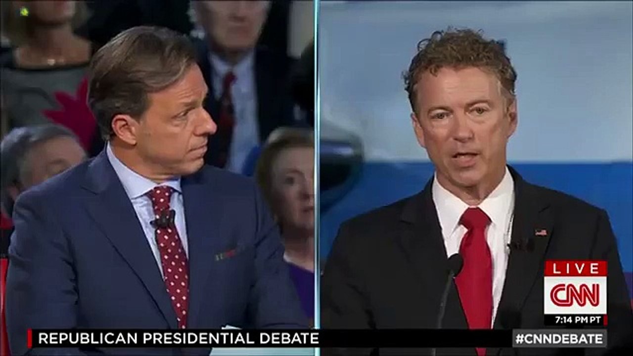 Republican Debate Donald Trump Sen. Rand Paul calls Iraq war a mistake