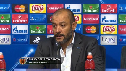 Groupe H - Nuno : "On n'a pas été efficaces"