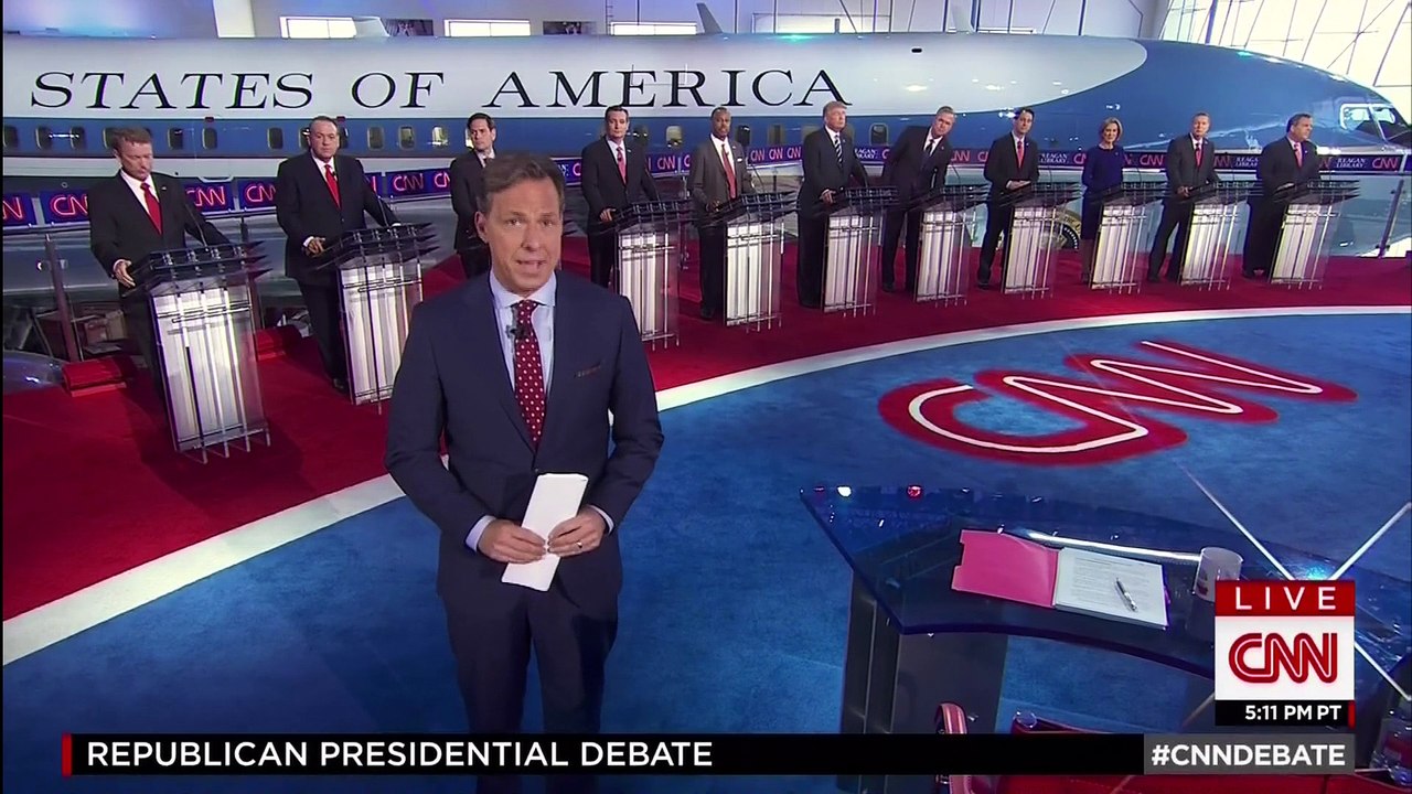 CNN's Republican primary debate. Second Round. Full HD. Part 1