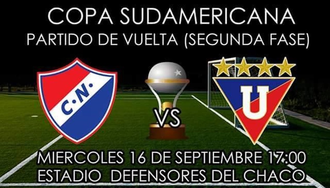 Nacional Asuncion vs Liga de Quito 0-1 Gol resumen  Copa Sudamericana 2015 Segunda Fase - VUELTA