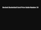 Read Beckett Basketball Card Price Guide Number 20 Book Download Free
