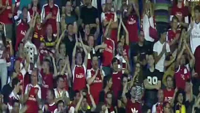 Theo Walcott Goal - Dinamo Zagreb vs Arsenal 2-1 [16.9.2015] Champions League