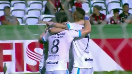Atlético-PR 1 x 2 Grêmio - GOLS - Brasileirão 2015 - 16/09/2015