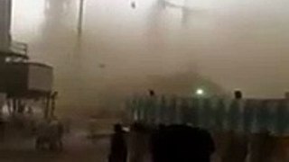 Makkah Al-Mukarama Heavy Storm Hajj 2015 {Crane Incident} - Video Dailymotion