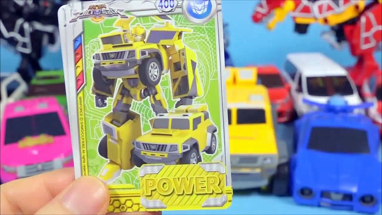 Mini spécial de l'Université de Cape sceau Sammy Lucy max volt jouet MiniForce Tayo carbot Tobot voiture jouets