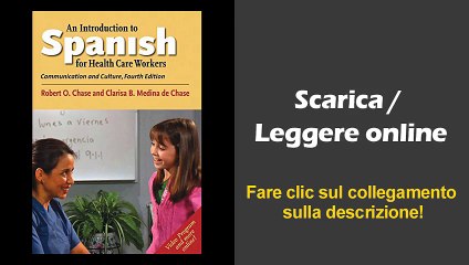 Download eBook # An Introduction to Spanish for Health Care Workers