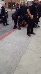 Cop hits kid with baton at Stockton RTD