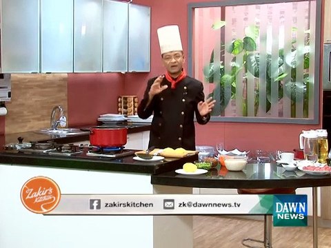Zakirs kitchen - 07 September 2015 dawn news zakir food recipes