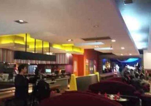 Earthquake Rattles Santiago Mall