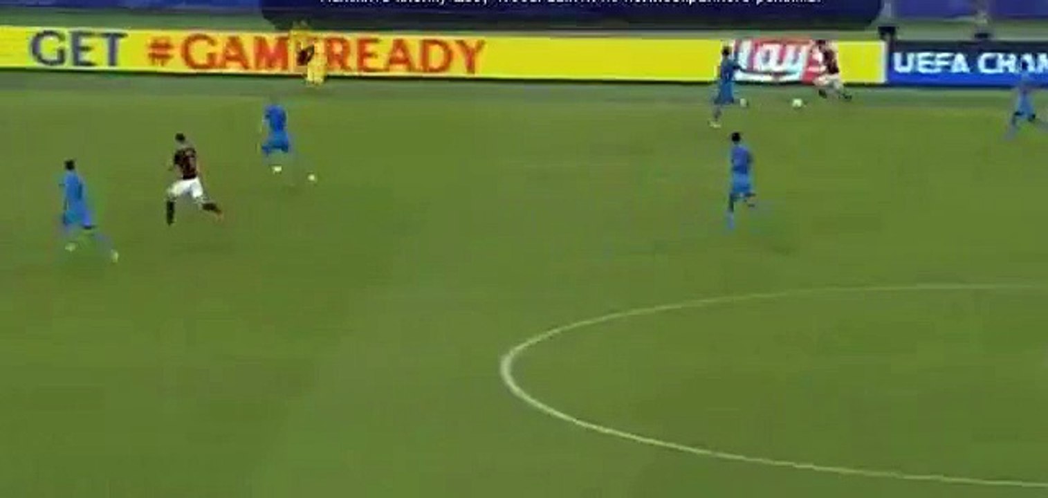 Florenzi magnifique but contre le Barça !