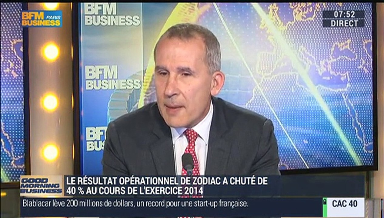 "Zodiac est en train de faire la montée en cadence de la fabrication de sièges": Olivier Zarrouati - 17/09