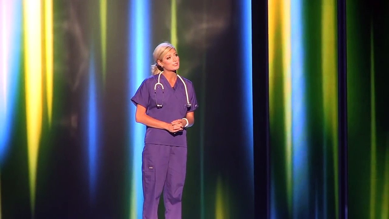 Miss Colorado décide de ne pas danser et chanter mais préfère parler de son infirmière...
