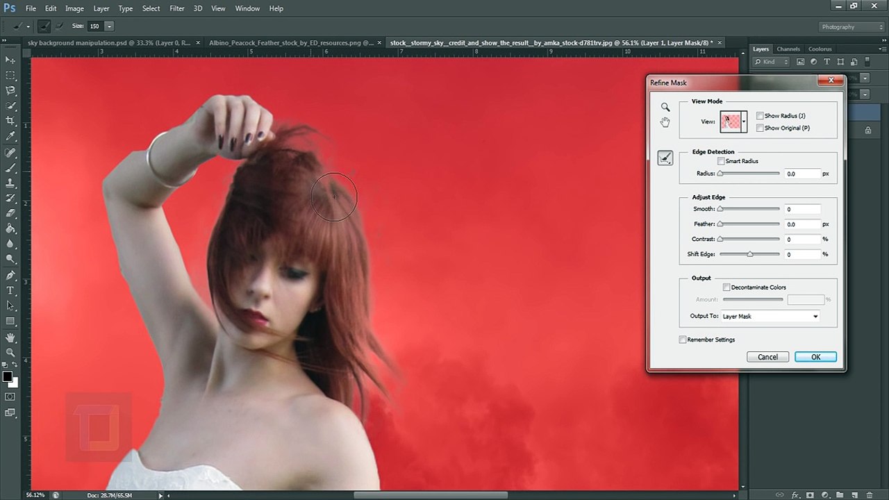 'sky' photo manipulation _ photoshop tutorials _ photo effects