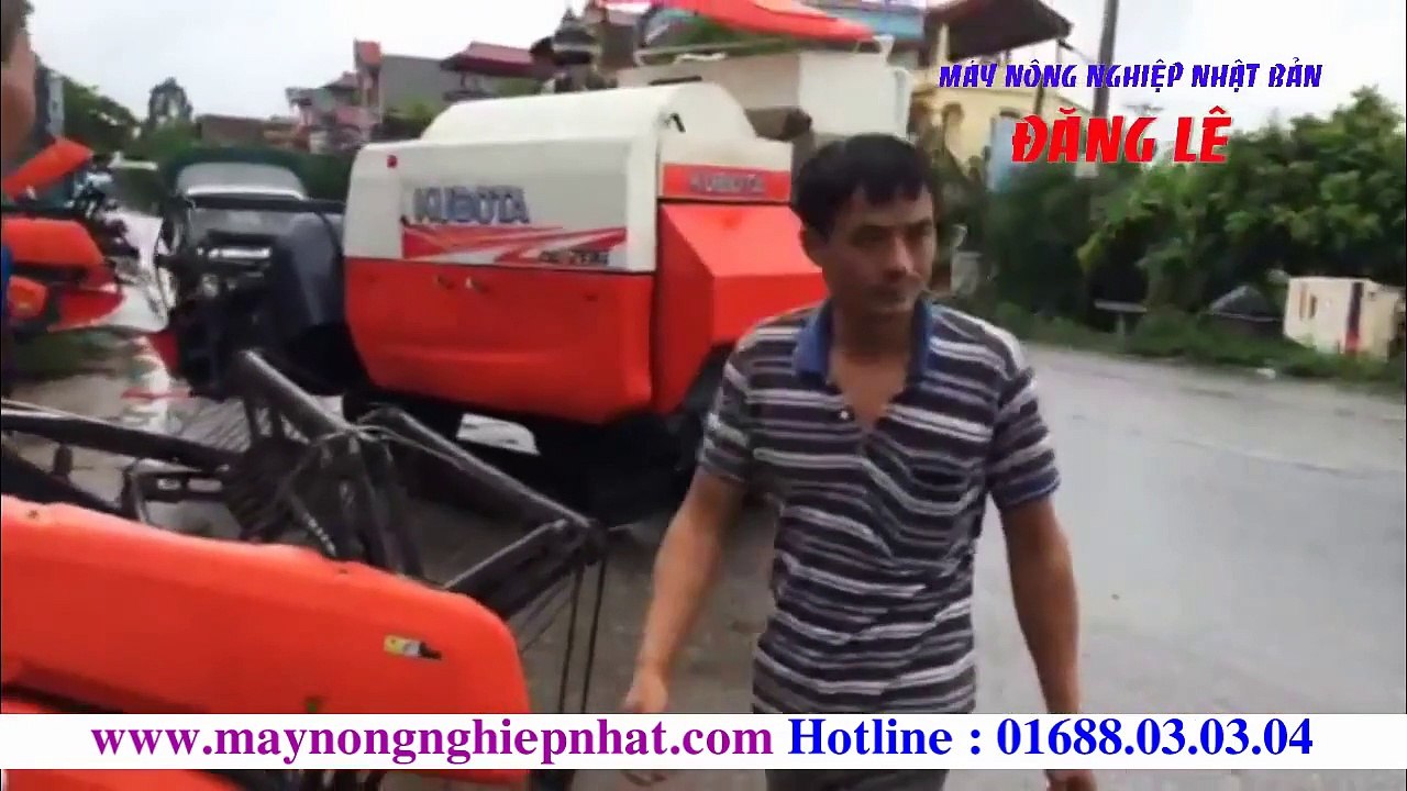 Mưa bão Xuất bán máy gặt Kubota DC-70 Thái lan đi Vĩnh Bảo Hải Phòng và Hoa Lư Ninh Bình