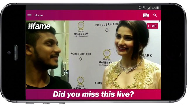 Prachi Desai At Forever Mark Jewellery Event!
