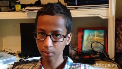 Muslim teen Ahmed Mohamed creates clock, shows teachers, gets arrested