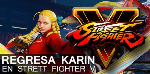 Karin, nuevo personaje de Street Fighter V revelado.