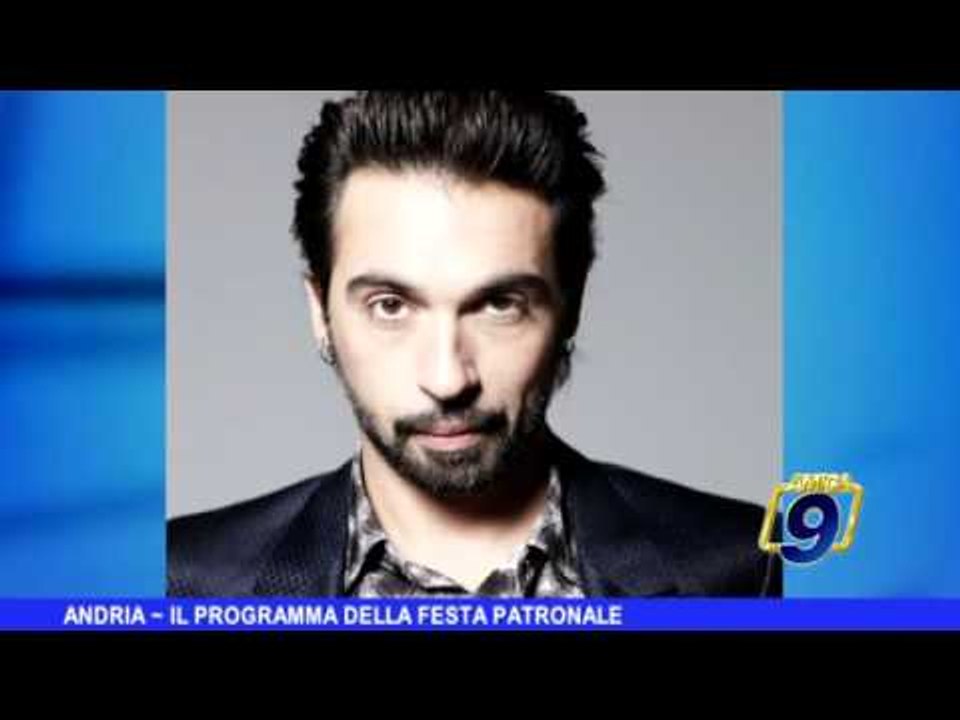 ANDRIA | Ecco il programma della festa patronale