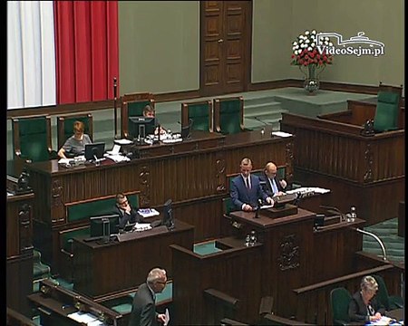 Poseł Michał Tomasz Pacholski - Wystąpienie z dnia 11 wrze�nia 2015 roku.
