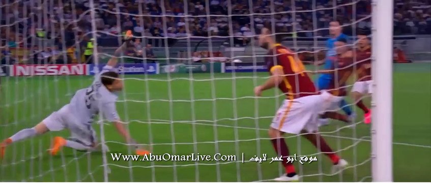 دوري ابطال اوروبا : روما 1 _ 1 برشلونه 16 _ 09 _ 2015