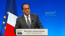 Discours à l'occasion de la rentrée universitaire