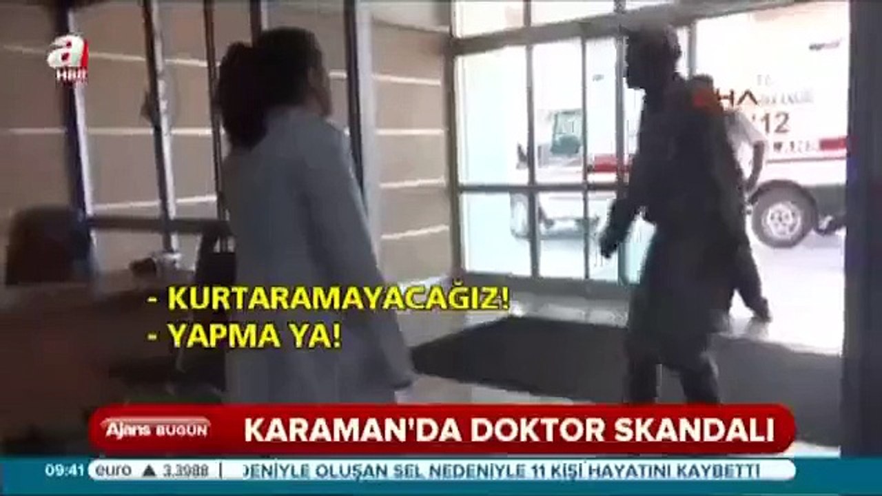 Doktor skandalı