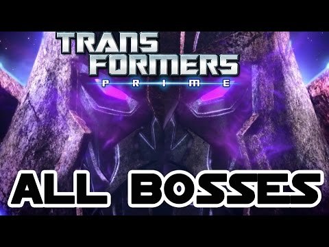 Transformers Prime All Bosses | Boss Battles (WiiU)