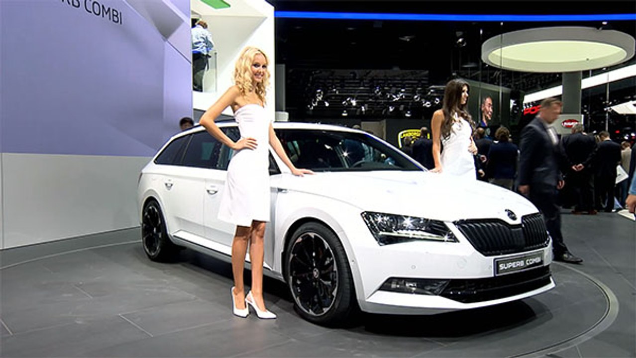 Skoda präsentiert auf der IAA die neuste Version des Superb Combi