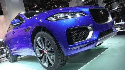 Live Francfort 2015 : le Jaguar F-Pace présenté par Antoine Arnoux