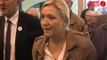 Marine Le Pen en visite au Space à Rennes