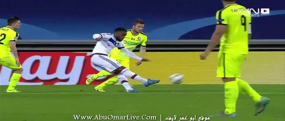 دوري ابطال اوروبا : ليون 1 _ 1 جينيت