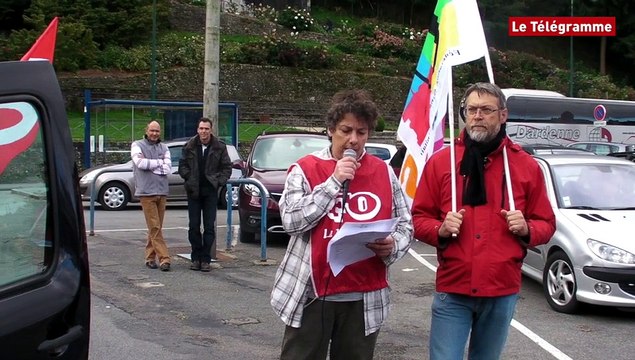 Quimper. 60 manifestants contre la réforme du collège