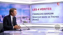 Les 4 Vérités-François Baroin dénonce la baisse des dotations aux communes