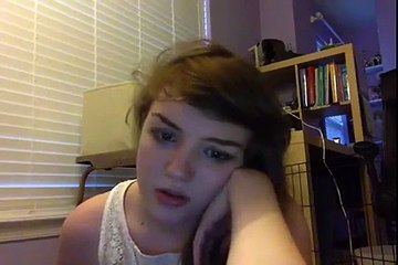 Don't make fun of her. She speaks fluent American.